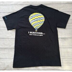 Balloons Above The Valley Graphic T Shirt Napa Valley Hot Air Balloon Size Large